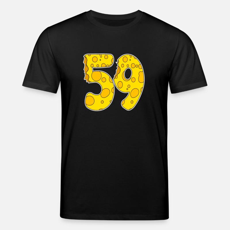 59 ans de Lustig Käse - T-shirt bio CREATOR Stanley/Stella Unisexe - noir