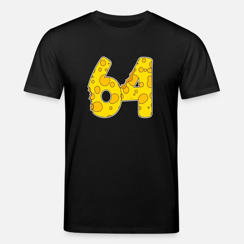 64 ans de Lustig Käse - T-shirt bio CREATOR Stanley/Stella Unisexe - noir