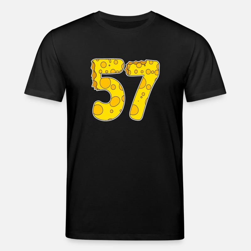 57 ans de Lustig Käse - T-shirt bio CREATOR Stanley/Stella Unisexe - noir