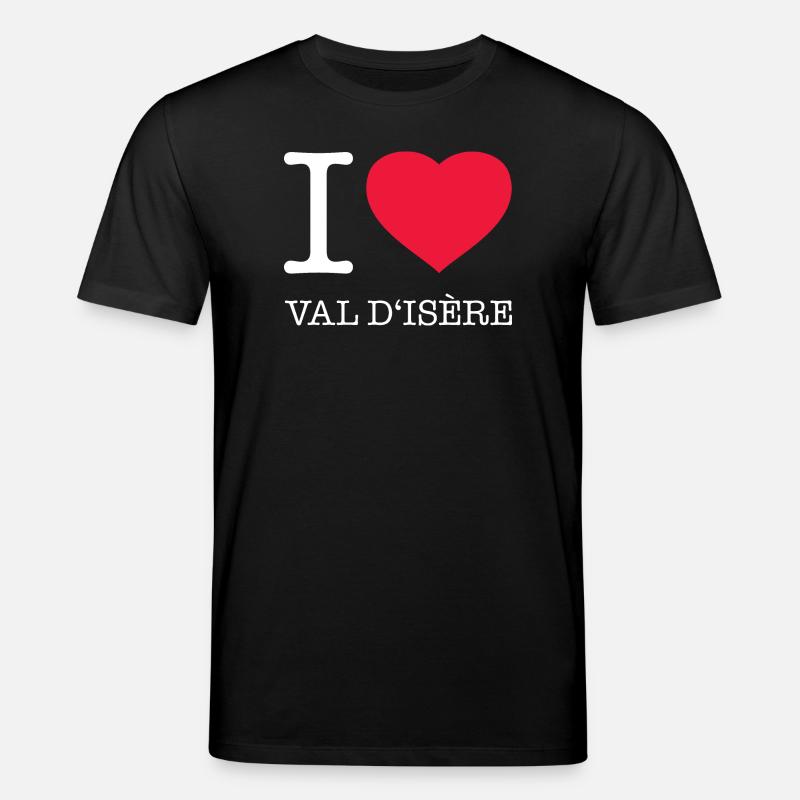 J’ADORE VAL D’ISÈRE - T-shirt bio CREATOR Stanley/Stella Unisexe - noir