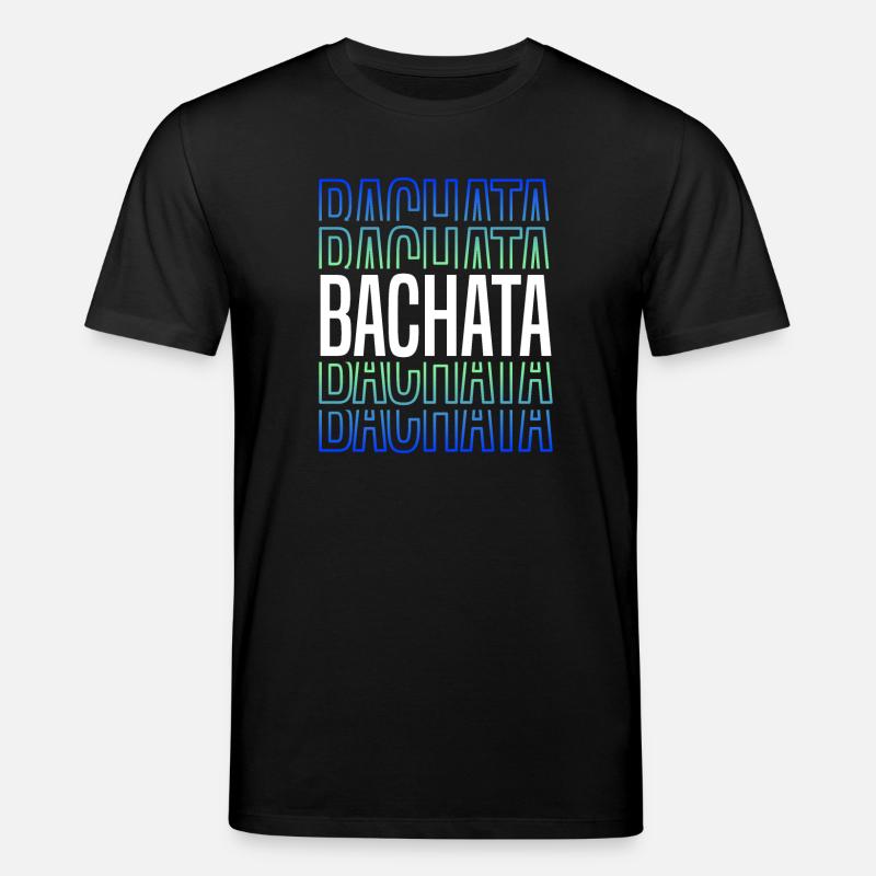Lettrage Bachata pour une danse sensuelle - T-shirt bio CREATOR Stanley/Stella Unisexe - noir