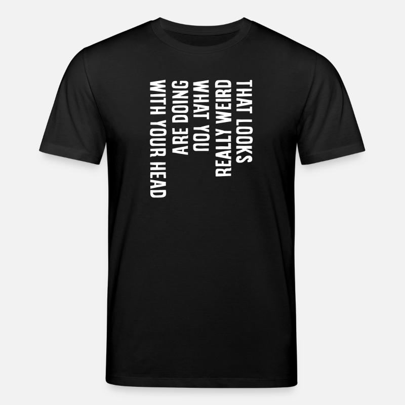 That looks really weird - Stanley/Stella Unisex Bio-T-Shirt CREATOR  - Schwarz