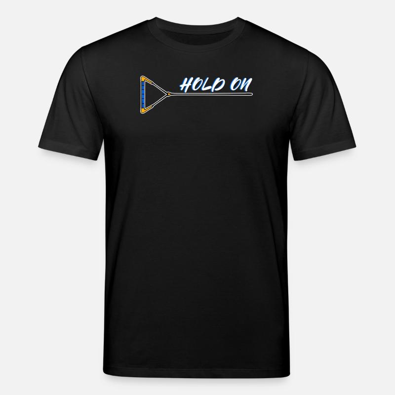 Kitesurfer Statement Wasserski Surfing Wakeboard - Stanley/Stella Unisex Bio-T-Shirt CREATOR  - Schwarz