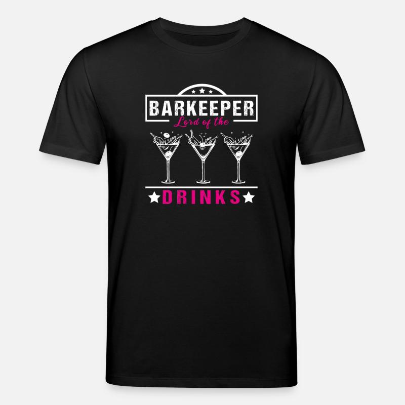 Barkeeper Lord - Stanley/Stella Unisex Bio-T-Shirt CREATOR  - Schwarz