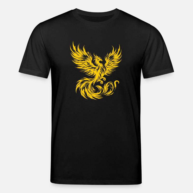 Phoenix de feu - T-shirt bio CREATOR Stanley/Stella Unisexe - noir