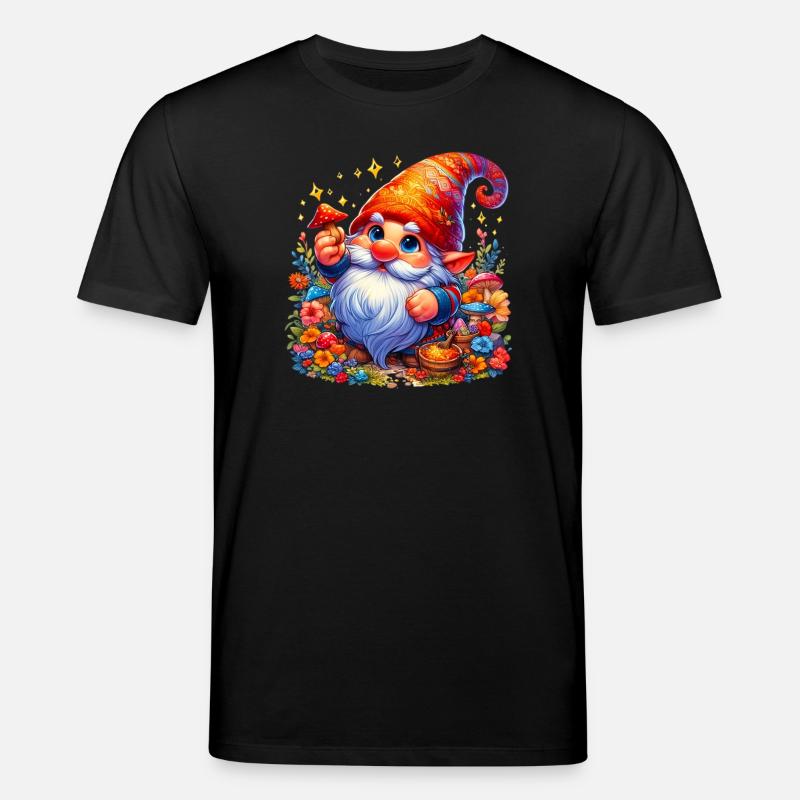 Gnom-Goblin-Elf - Stanley/Stella Unisex Bio-T-Shirt CREATOR  - Schwarz