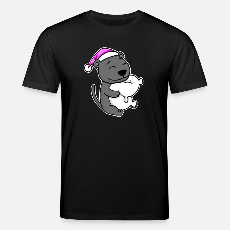Tired Sleeping In Sleeping Pink - Stanley/Stella CREATOR Unisex Organic T-Shirt - black