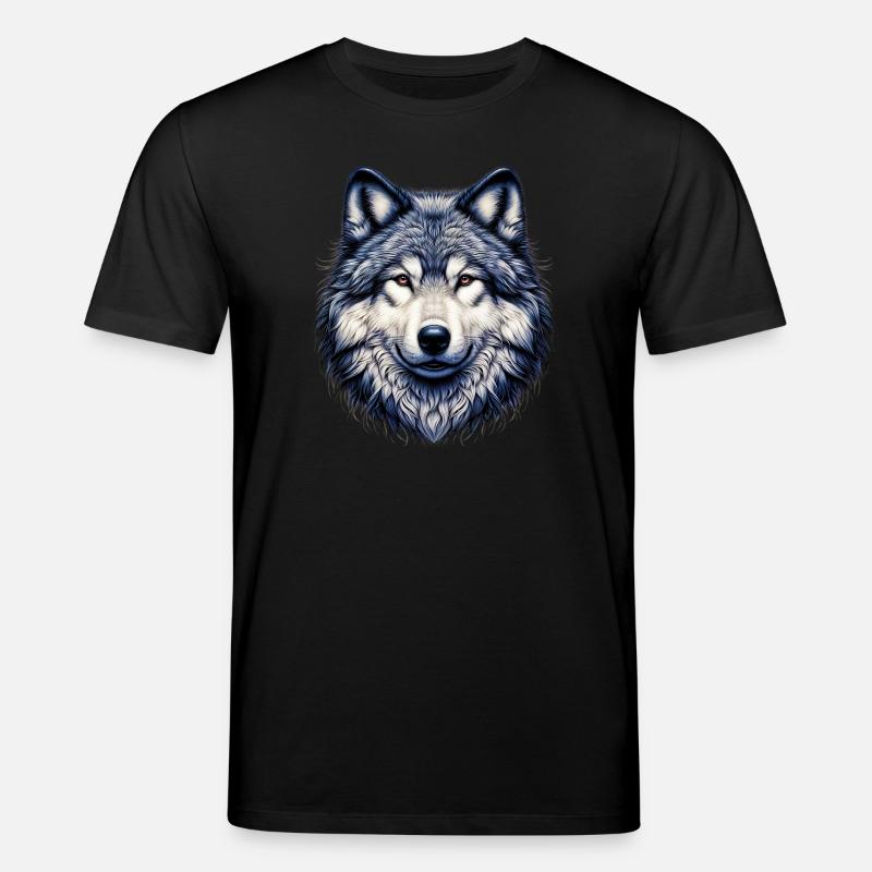 Wolf - Stanley/Stella Unisex Bio-T-Shirt CREATOR - Schwarz