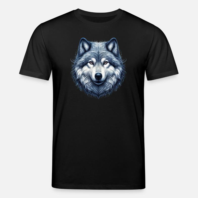 Wolf - Stanley/Stella Unisex Bio-T-Shirt CREATOR - Schwarz