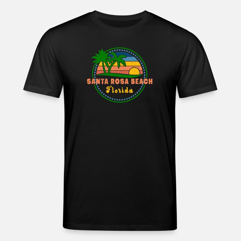 Santa Rosa Strand - Stanley/Stella Unisex Bio-T-Shirt CREATOR  - Schwarz