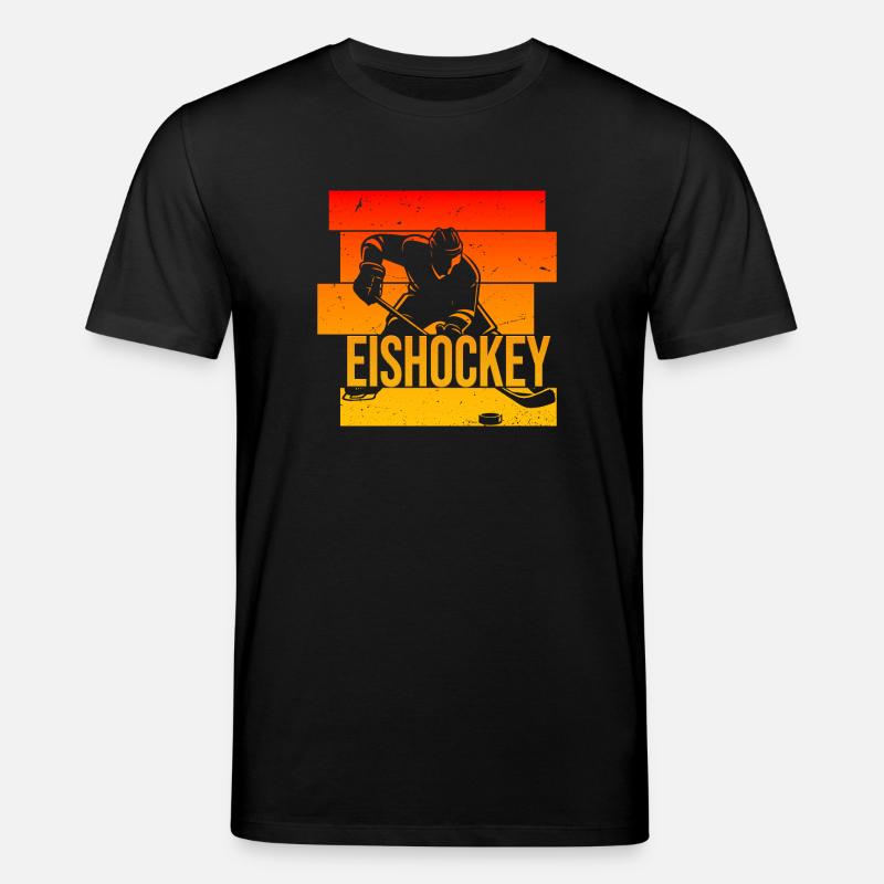 Eishockey - Stanley/Stella Unisex Bio-T-Shirt CREATOR  - Schwarz