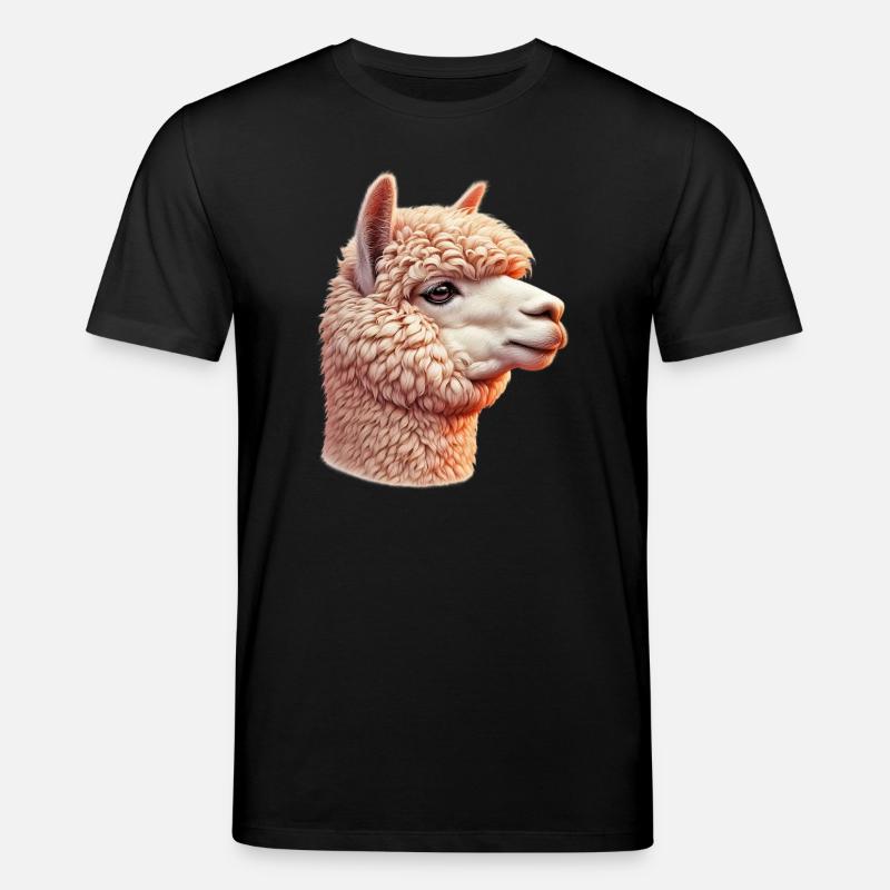 Alpaka - Stanley/Stella Unisex Bio-T-Shirt CREATOR  - Schwarz