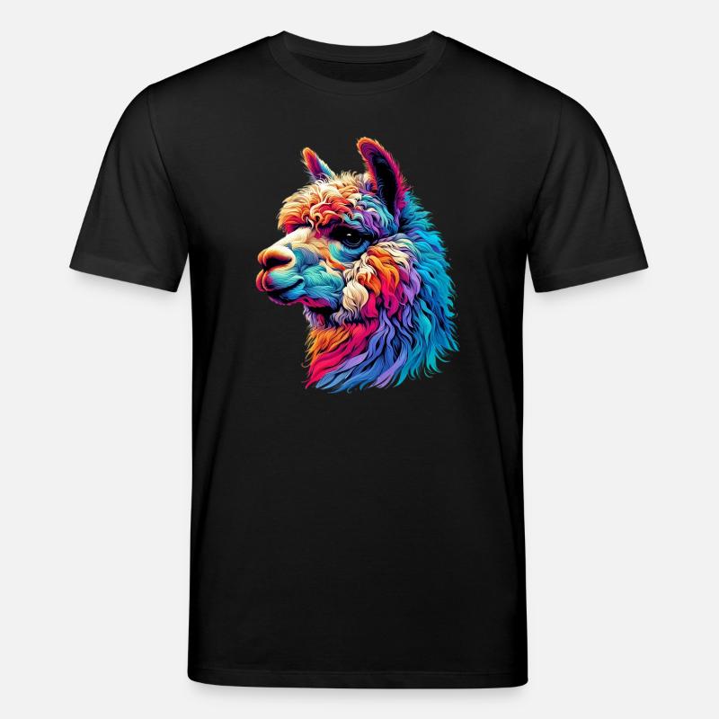 Alpaka - Stanley/Stella Unisex Bio-T-Shirt CREATOR  - Schwarz