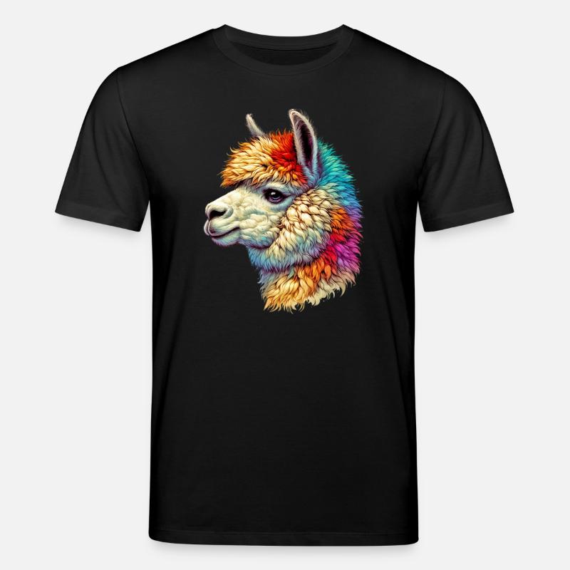 Alpaka - Stanley/Stella Unisex Bio-T-Shirt CREATOR  - Schwarz