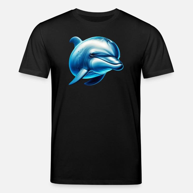 Dauphin - T-shirt bio CREATOR Stanley/Stella Unisexe - noir