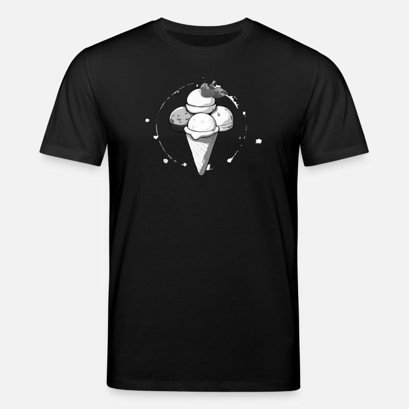 Ice Cream - Stanley/Stella Unisex Bio-T-Shirt CREATOR  - Schwarz