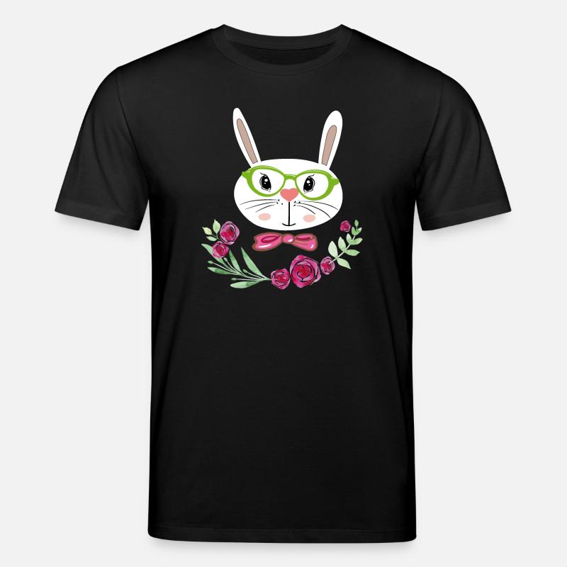 Easter Bunny Easter - Stanley/Stella CREATOR Unisex Organic T-Shirt - black