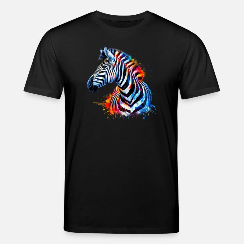 Zebra - Stanley/Stella CREATOR Unisex Organic T-Shirt - black