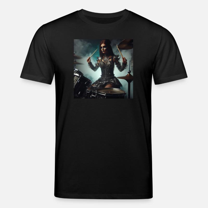 Batteuse - T-shirt bio CREATOR Stanley/Stella Unisexe - noir