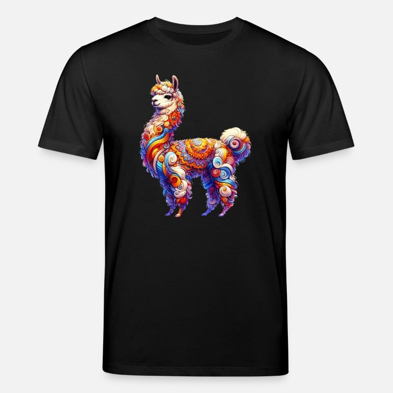 Alpaka - Stanley/Stella Unisex Bio-T-Shirt CREATOR  - Schwarz