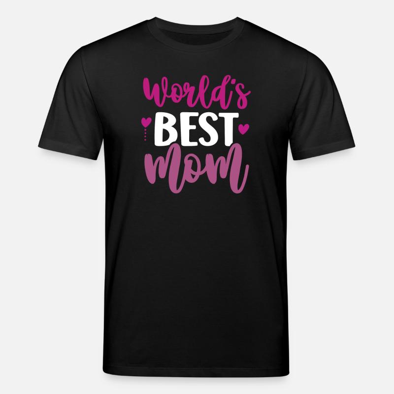 Die beste Mutter der Welt - Stanley/Stella Unisex Bio-T-Shirt CREATOR  - Schwarz