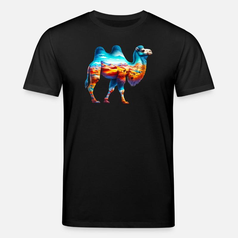Kamel - Stanley/Stella Unisex Bio-T-Shirt CREATOR  - Schwarz