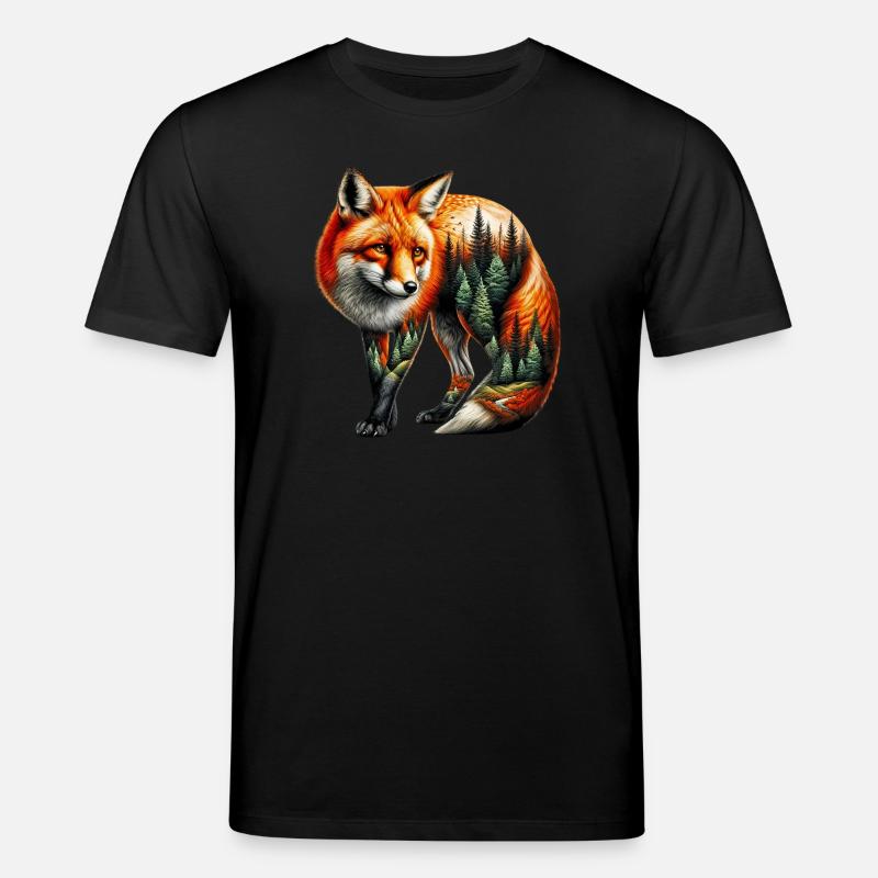 Fuchs - Stanley/Stella Unisex Bio-T-Shirt CREATOR  - Schwarz