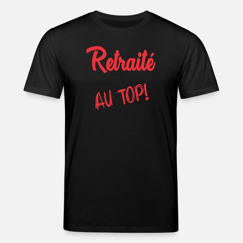 RUHESTAND. RUHESTAND. PENSIONIERT - Stanley/Stella Unisex Bio-T-Shirt CREATOR  - Schwarz