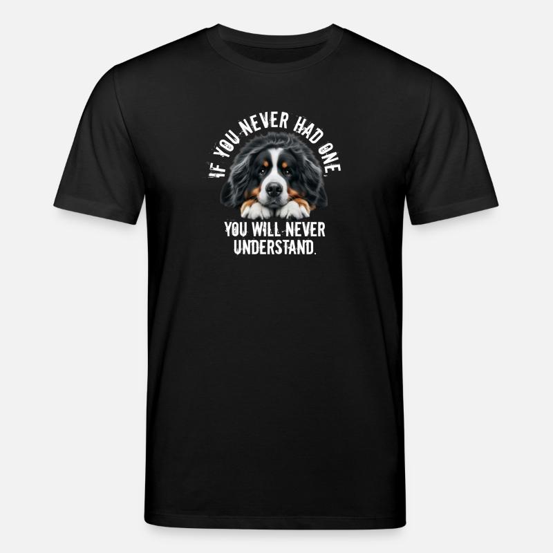 Berner Sennenhund - Stanley/Stella Unisex Bio-T-Shirt CREATOR  - Schwarz