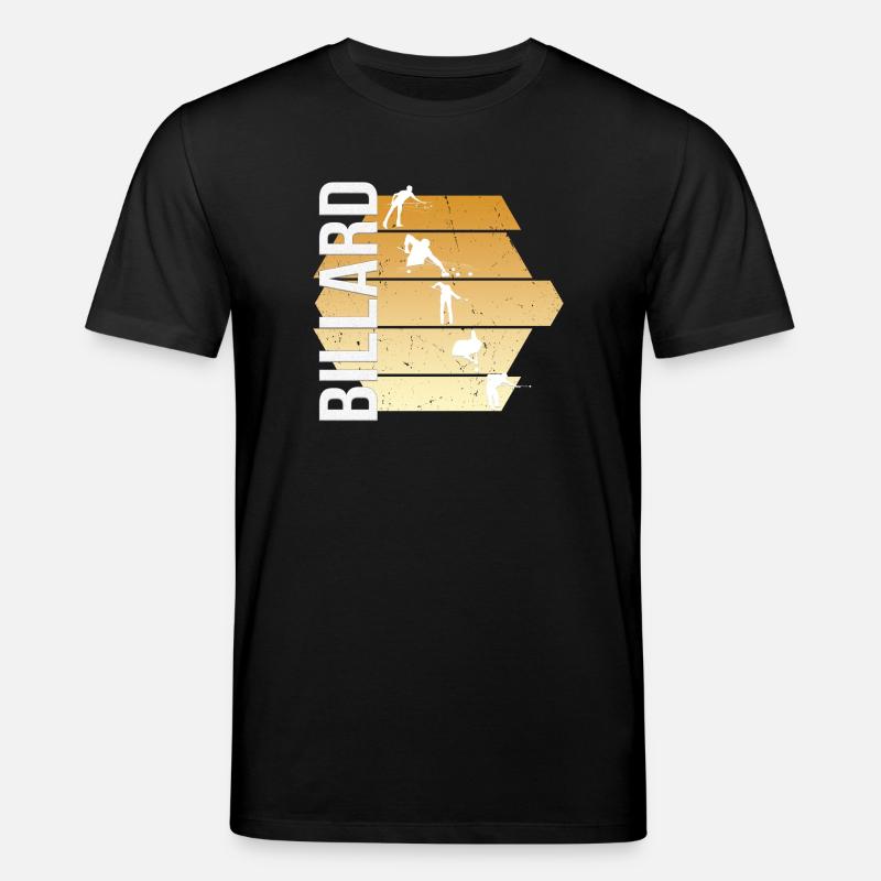 Billard - Stanley/Stella Unisex Bio-T-Shirt CREATOR  - Schwarz