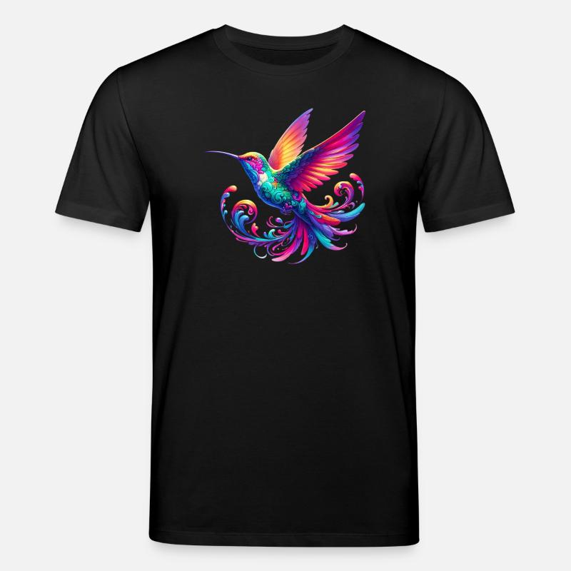 Kolibri - Stanley/Stella Unisex Bio-T-Shirt CREATOR - Schwarz