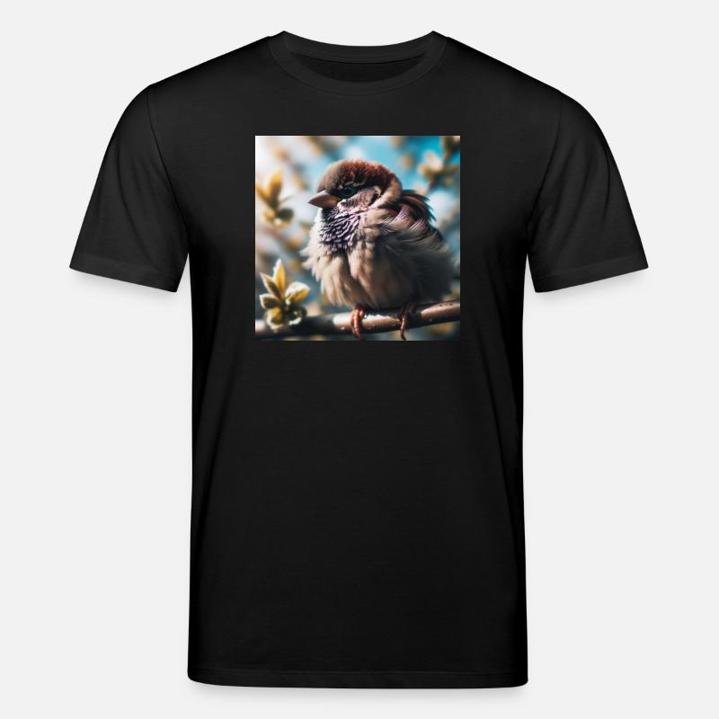 Spatz - Stanley/Stella Unisex Bio-T-Shirt CREATOR  - Schwarz