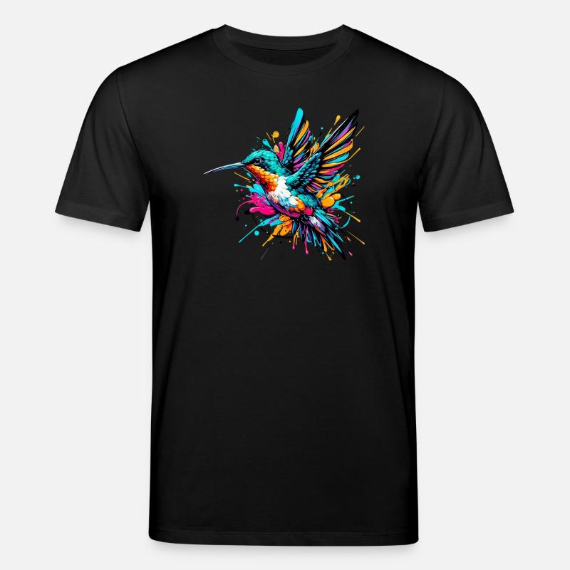 Colibri - T-shirt bio CREATOR Stanley/Stella Unisexe - noir