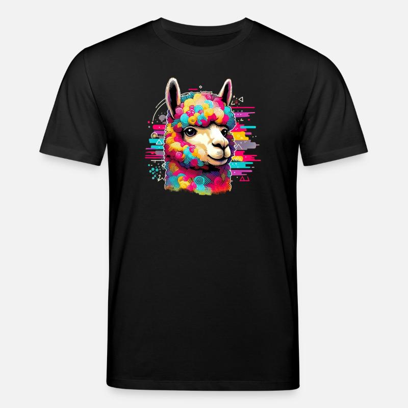 Alpaka - Stanley/Stella Unisex Bio-T-Shirt CREATOR  - Schwarz