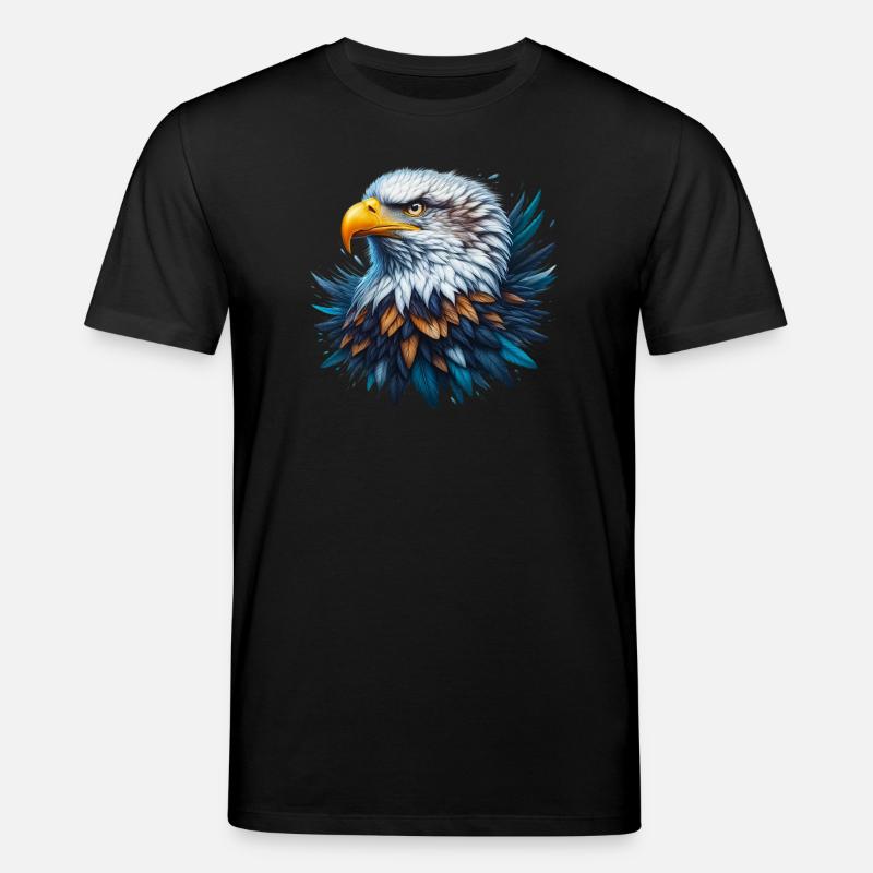 Eagle - Stanley/Stella CREATOR Unisex Organic T-Shirt - black