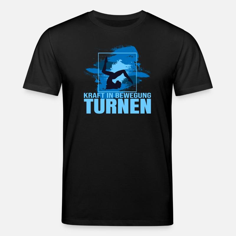 Kraft in Bewegung - Turnen - Stanley/Stella Unisex Bio-T-Shirt CREATOR  - Schwarz