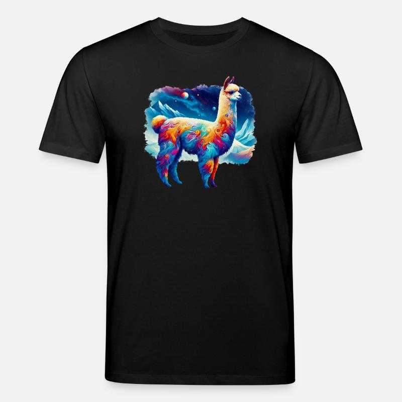 Alpaka - Stanley/Stella Unisex Bio-T-Shirt CREATOR  - Schwarz