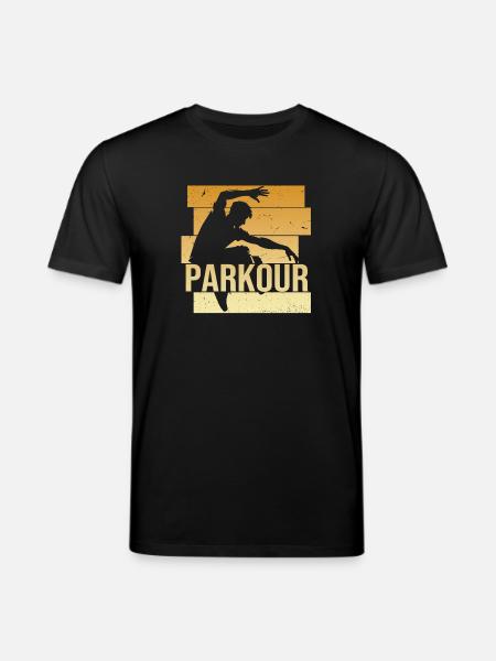Parkour - Stanley/Stella Unisex Bio-T-Shirt CREATOR  - Schwarz