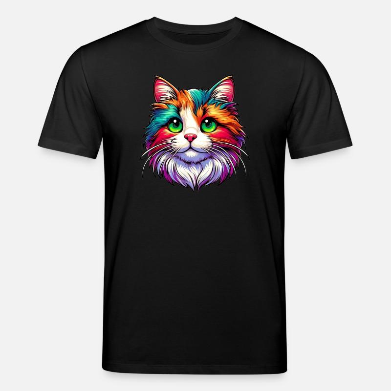 Chat - T-shirt bio CREATOR Stanley/Stella Unisexe - noir