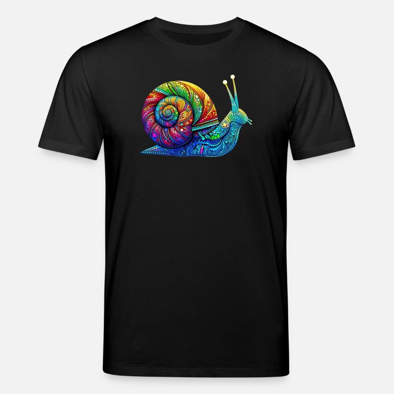 Escargot - T-shirt bio CREATOR Stanley/Stella Unisexe - noir