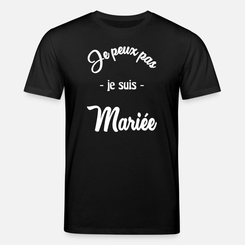 MARIEE. FUTURE MARIEE - T-shirt bio CREATOR Stanley/Stella Unisexe - noir