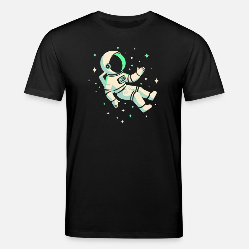 Astronaut - Stanley/Stella Unisex Bio-T-Shirt CREATOR  - Schwarz