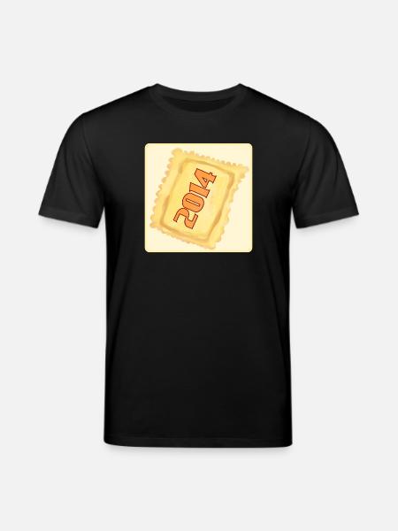 12th BIRTHDAY 2014 - RAVIOLI DUMPLINGS - Stanley/Stella CREATOR Unisex Organic T-Shirt - black
