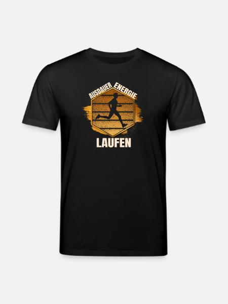 Ausdauer - Energie - Stanley/Stella Unisex Bio-T-Shirt CREATOR  - Schwarz