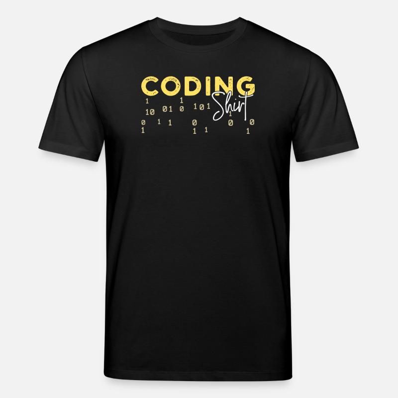 Coden Statement Développeur Programmeur Scripting - T-shirt bio CREATOR Stanley/Stella Unisexe - noir