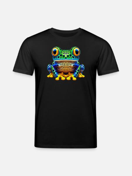 Frog - Stanley/Stella CREATOR Unisex Organic T-Shirt - black