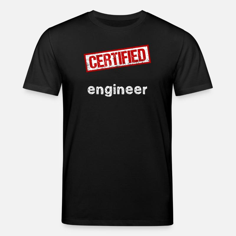Engineer - Stanley/Stella CREATOR Unisex Organic T-Shirt - black