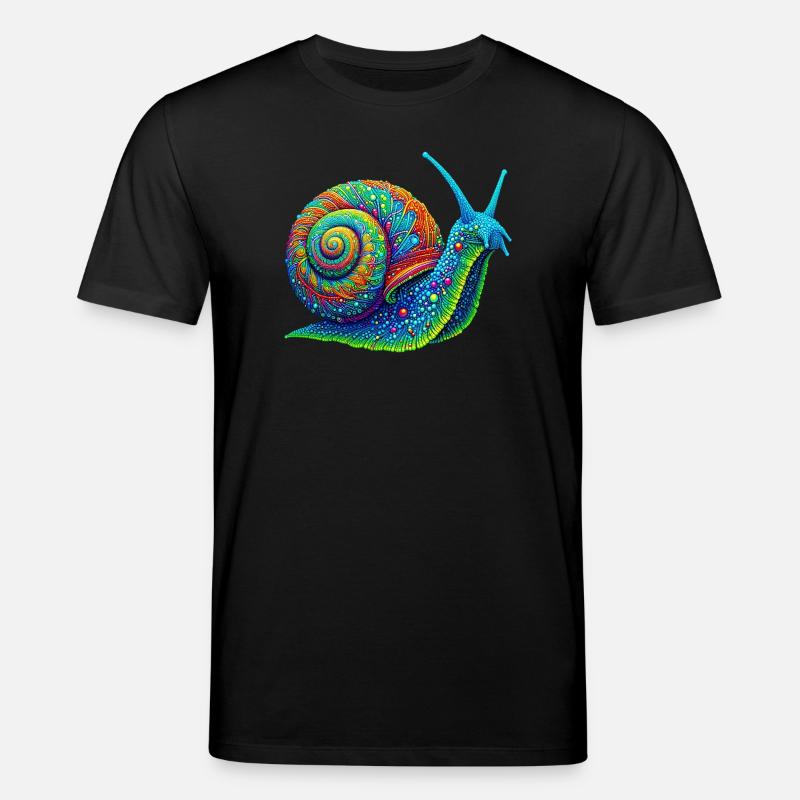Escargot - T-shirt bio CREATOR Stanley/Stella Unisexe - noir