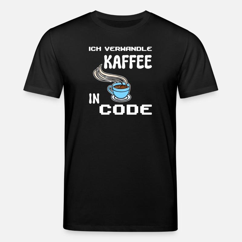 Developer Computerfreak Statement Coden Skripting - Stanley/Stella Unisex Bio-T-Shirt CREATOR  - Schwarz