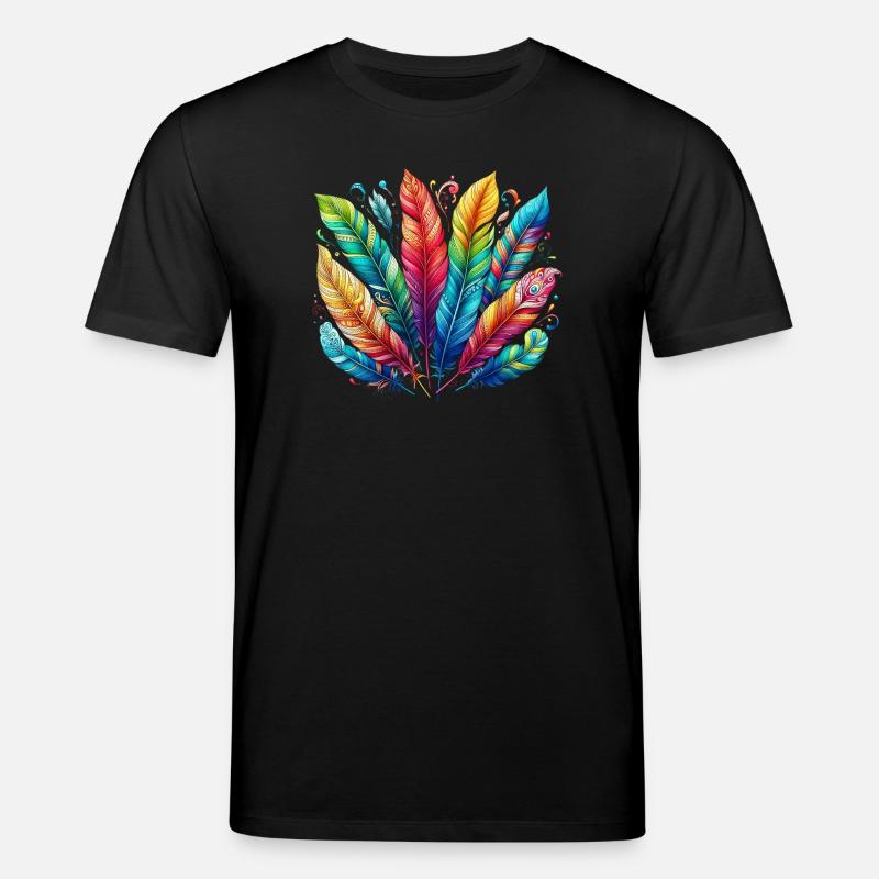 Feder Federstift Kugelschreiber - Stanley/Stella Unisex Bio-T-Shirt CREATOR  - Schwarz